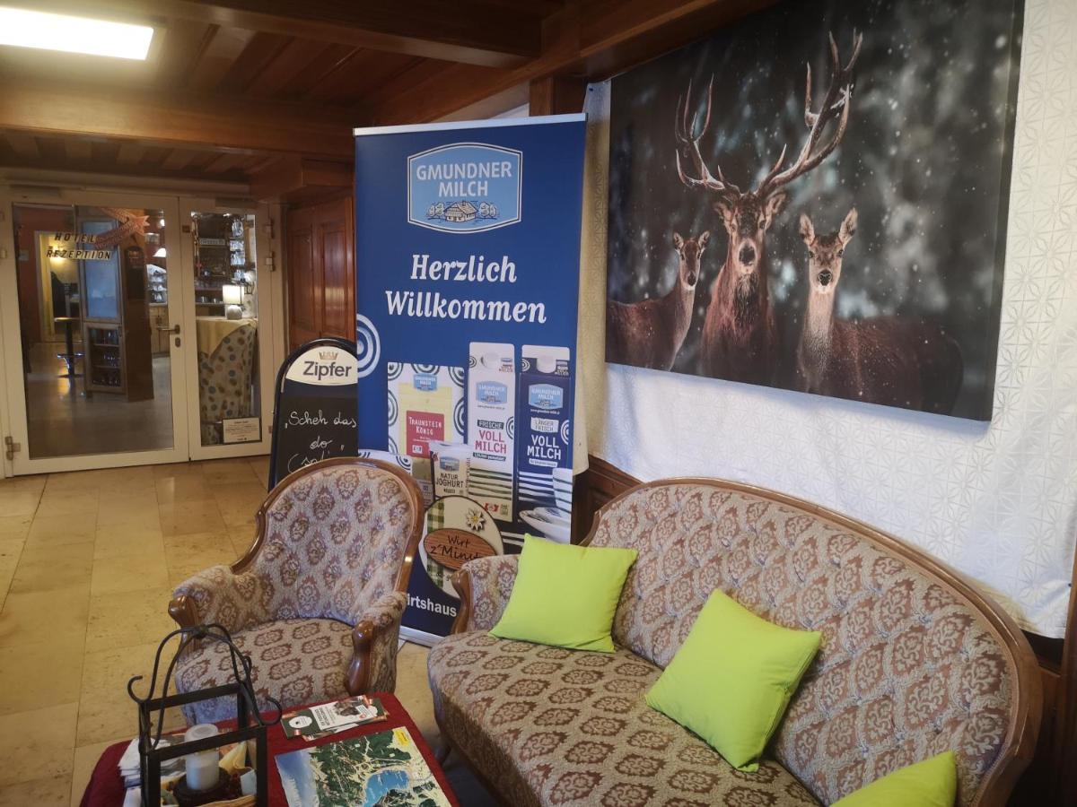 Hotel Wirt Z'Minsta Altmünster Exterior foto